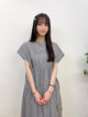 2308076 LIL Cotton Voile Pleats OP - STRIPE