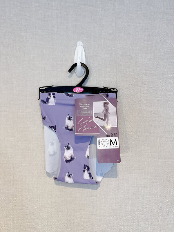 2507203 SE Animals Print Seamless Panties - Purple