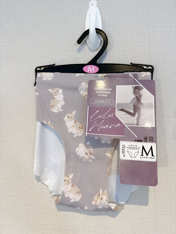 2507203 SE Animals Print Seamless Panties - Grey