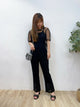 2308050 RC Tulle Shirt - BLACK