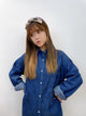 2308078 JA Bear Pattern Denim OP