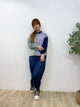 2308097 JA Scallop Patchwork Shirt - PURPLE