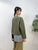 2308083 JA Dots & Stripes Hem Tee - GREEN