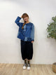 2308094 JA Patchwork Denim Shirt - DOT