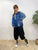 2308094 JA Patchwork Denim Shirt - DOT