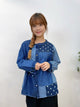 2308094 JA Patchwork Denim Shirt - DOT
