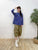 2308082 JA Sea Animals Border Tee - BLUE