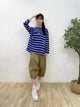 2308082 JA Sea Animals Border Tee - BLUE