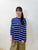 2308082 JA Sea Animals Border Tee - BLUE