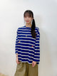 2308082 JA Sea Animals Border Tee - BLUE