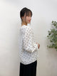 2308098 JA Crochet Lace Floral Shirt