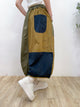 2308089 JA Patchwork Cargo Skirt