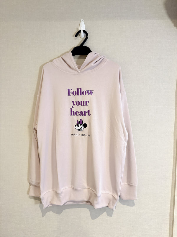 2508114 DIS Message Mickey & Minnie Hoodie - Purple