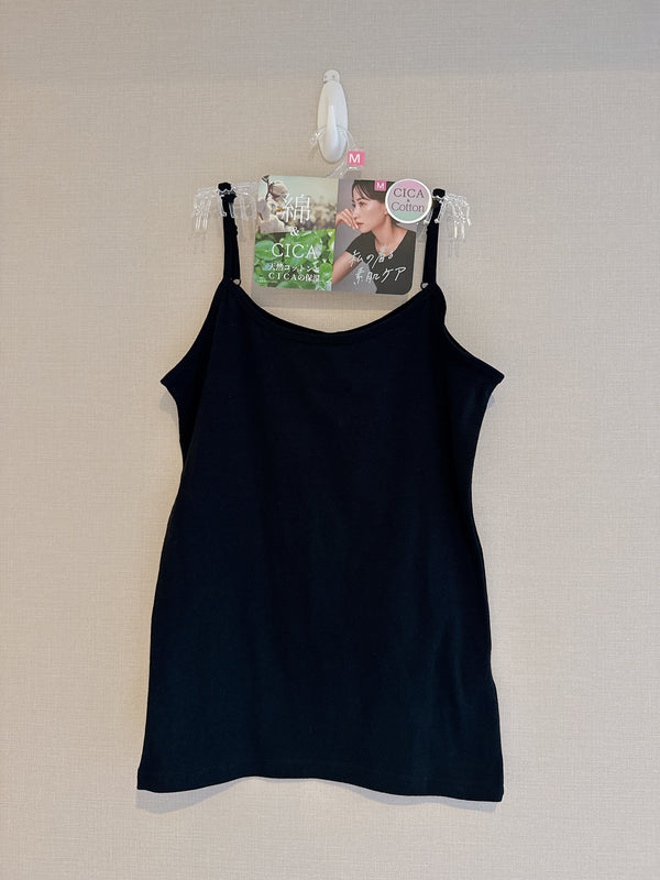 2508138 NF Cotton & Cica Camisole - Black