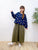 2308101 JA Cotton Loose Outer - NAVY