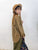 2308106 JA Round Collar Shirt - BROWN