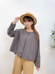 2308101 JA Cotton Loose Outer - BLACK