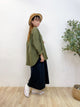 2308106 JA Round Collar Shirt - GREEN