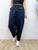 2308104 JA Two Tone Pants - BLACK
