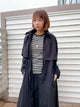 2309035 KR Adjustable Long Jacket - BLACK