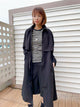 2309035 KR Adjustable Long Jacket - BLACK