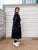 2309035 KR Adjustable Long Jacket - BLACK