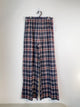 2309158 CB Checked Pleated Pants