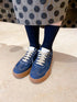 2309039 KR Denim Sneakers - BLUE