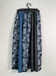 2309157 SW Denim Patchwork Skirt - BLUE