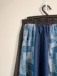 2309157 SW Denim Patchwork Skirt - NAVY