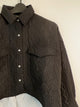 2309160 INC Pattern Stitches Outer - BLACK