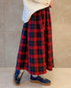 2309047 KR Check Skirt - RED