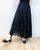 2401025 LAB Floral Skirt -Black