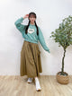 2309031 KR Amor Hoodie - GREEN