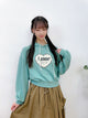2309031 KR Amor Hoodie - GREEN