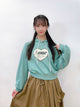 2309031 KR Amor Hoodie - GREEN
