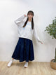 2309026 KR Words Circle Pullover - WHITE