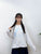 2309026 KR Words Circle Pullover - WHITE