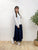 2309026 KR Words Circle Pullover - WHITE