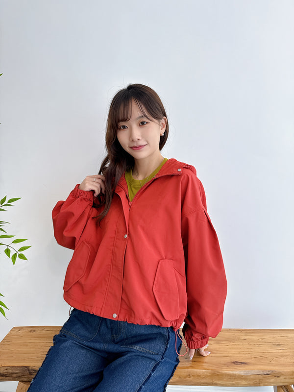 2509080 SY Column Sleeve Mountain Parka - Orange