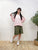 2309026 KR Words Circle Pullover - PINK