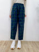 2309027 KR Checked Pants
