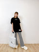 2404066 TP Classic Logo Cotton Tee - Black (MADE IN JAPAN)