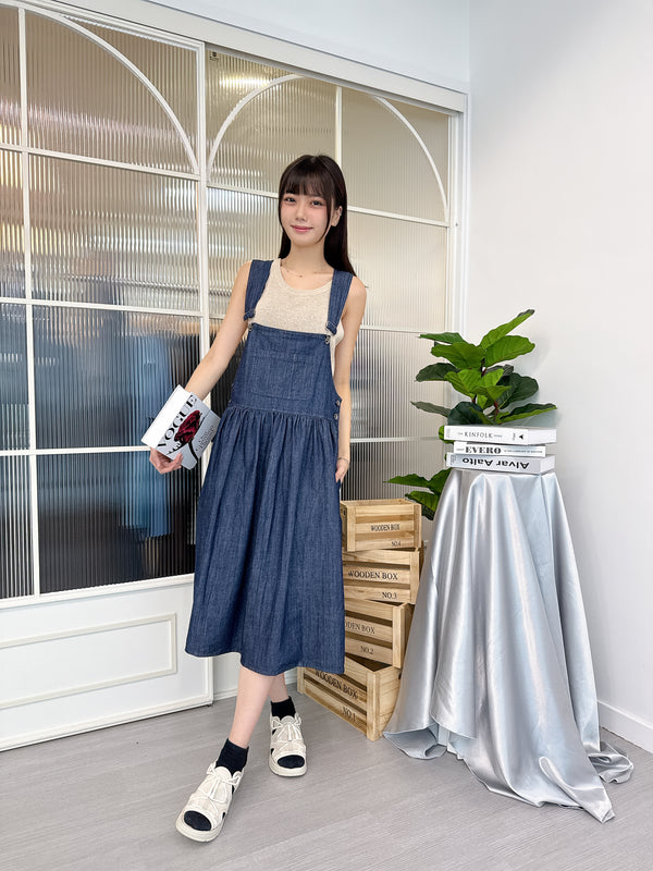 2506045 JF Suspenders Denim Overall OP