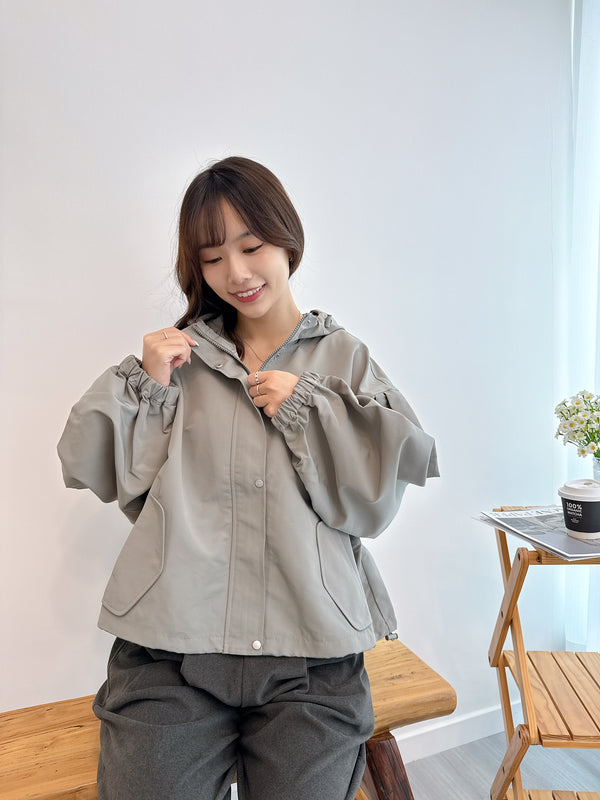 2509080 SY Column Sleeve Mountain Parka - Khaki