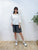 2309065 KR Cloud Collar Top  -WHITE