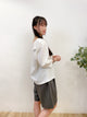 2309065 KR Cloud Collar Top  -WHITE