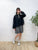 2309055 KR Double Bows Cotton Outer - BLACK
