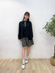 2309055 KR Double Bows Cotton Outer - BLACK