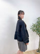2309055 KR Double Bows Cotton Outer - BLACK